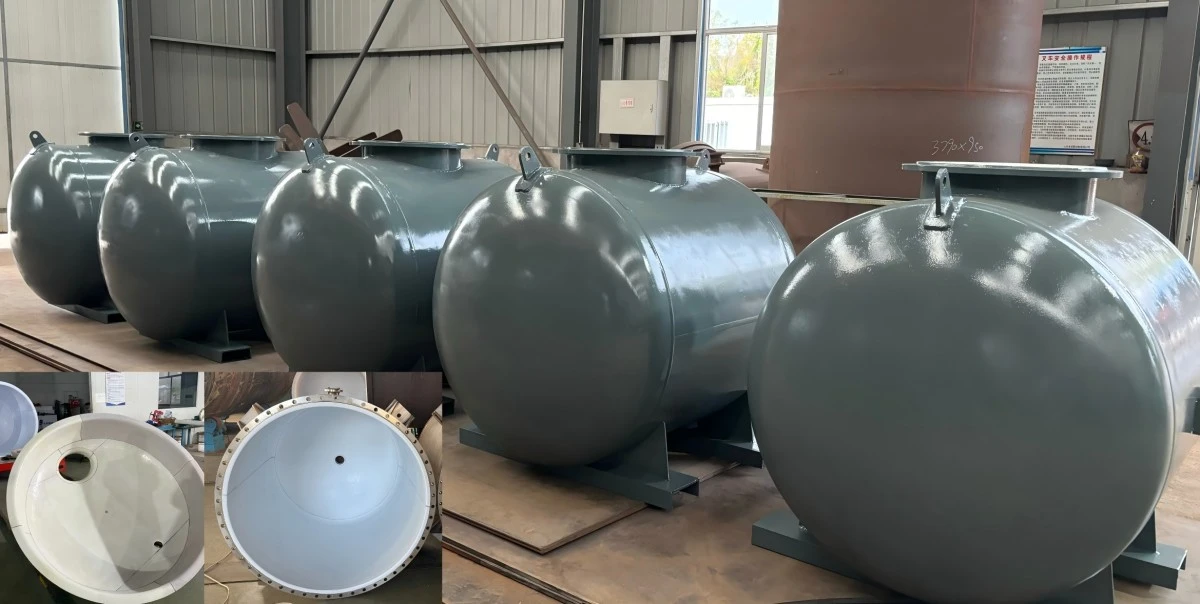 Ptfe Lined Chemical Storage Tank
