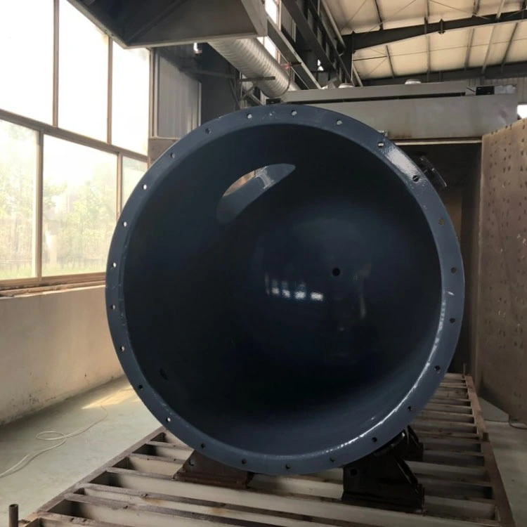 Tanque de mezcla de químicos industriales recubierto de PFA