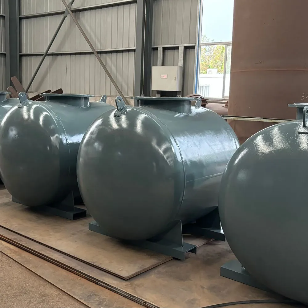 Tanque receptor de proceso químico industrial recubierto de PFA