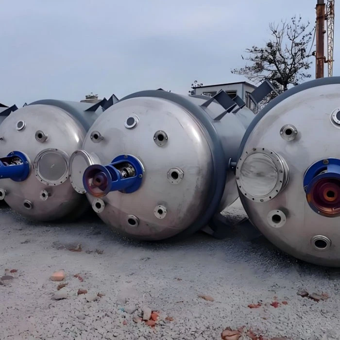 Tanque de reacción química revestido de PTFE