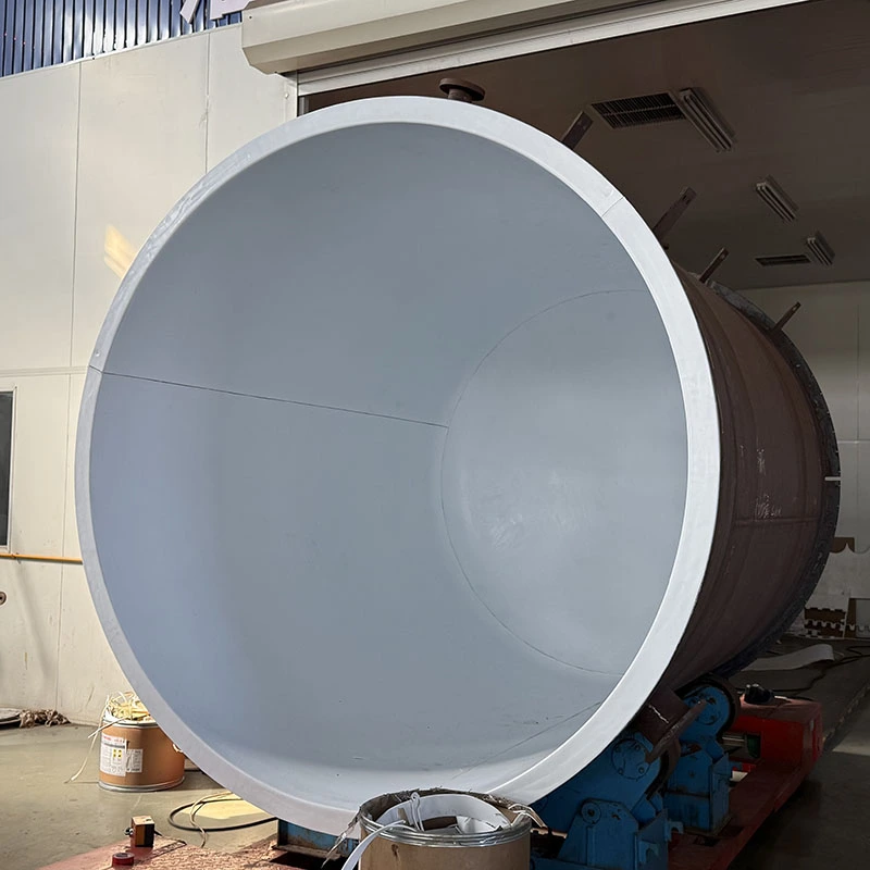 Reactor revestido de PTFE para medios ácidos